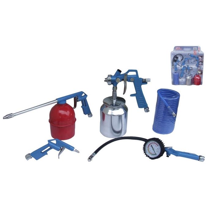 Labor Kit Accessori Per Compressore 5 Pz.