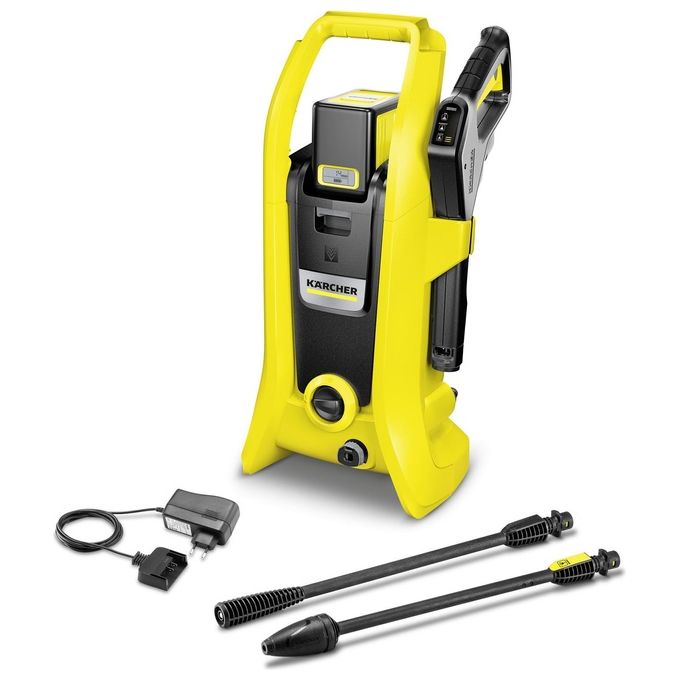 Kärcher K 2 Battery Set idropulitrice Verticale Batteria 310 l/h Nero, Giallo