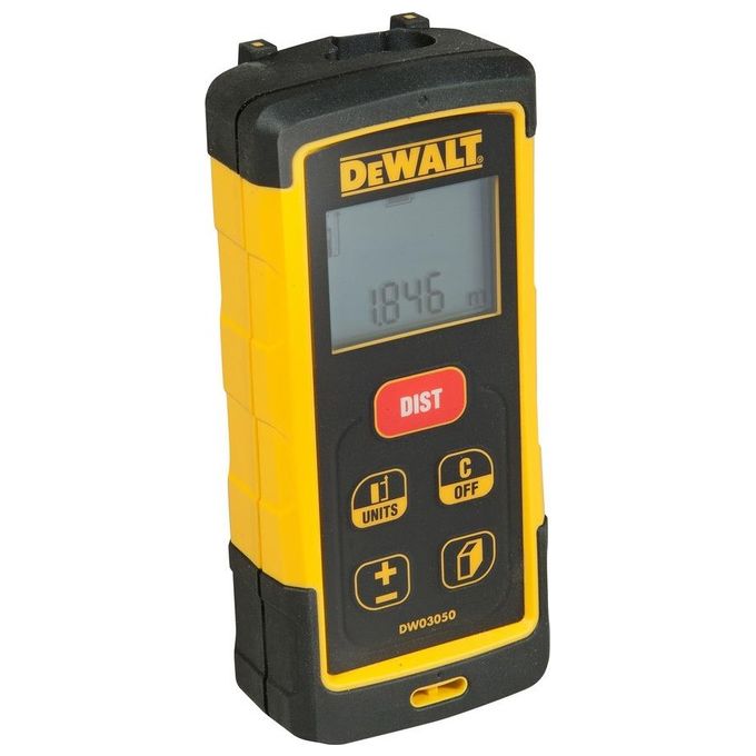 DeWALT DW03050-XJ misuratore di distanza Distanziometro laser Nero, Giallo 50 m