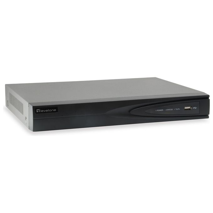 Image of LevelOne NVR-0504 Videoregistratore di rete (NVR) Nero