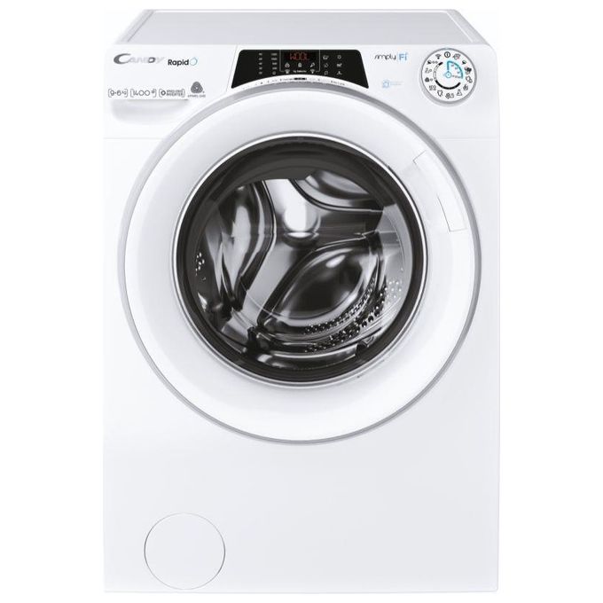 Candy Rapid&Oacute; ROW4964DWMSE/1-S lavasciuga Libera installazione Caricamento frontale Bianco D