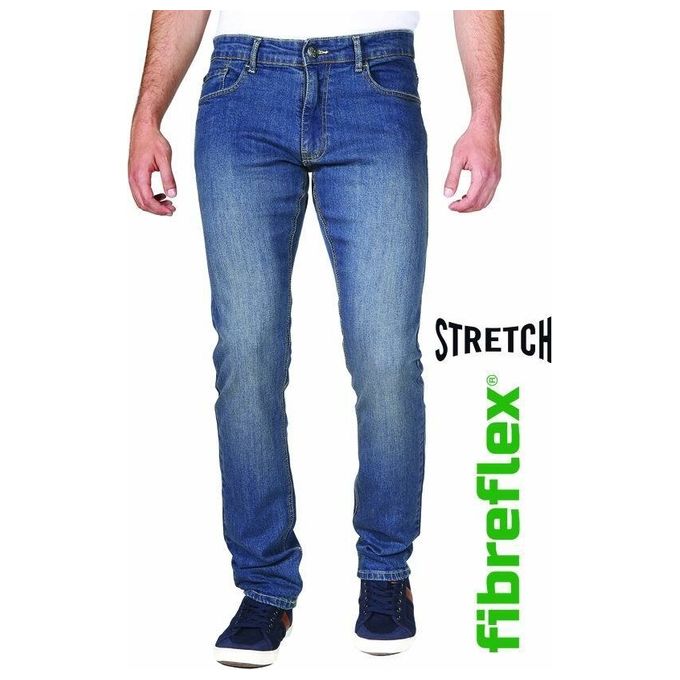 Vigor-Blinky Pantaloni Rica Lewis Jeans Work3 Denim Scuro Taglia 54