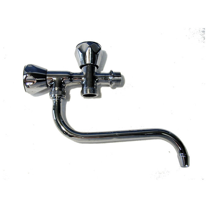 Rubinetto Lavatrice Collo Snodo 252