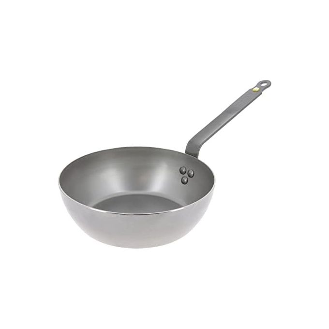 de Buyer 5614.24 Mineral B Element Round Country Frying Pan, 24 cm Diameter