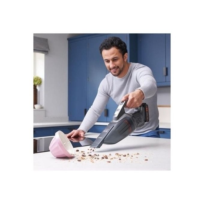 Mini Aspirapolvere Black & Decker Bchv001C1 Dustbuster Litio Grigio