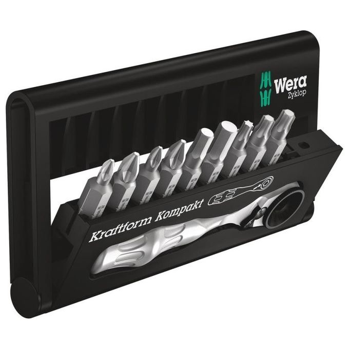 Wera BC 10 Zyklop Mini BT 1 punta giradadi 10 pz