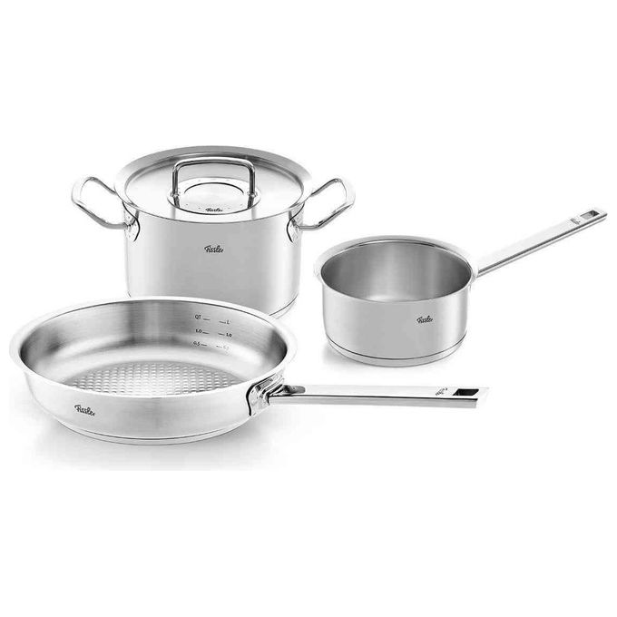 Fissler 084-378-03-000/0 set di pentole 3 pz