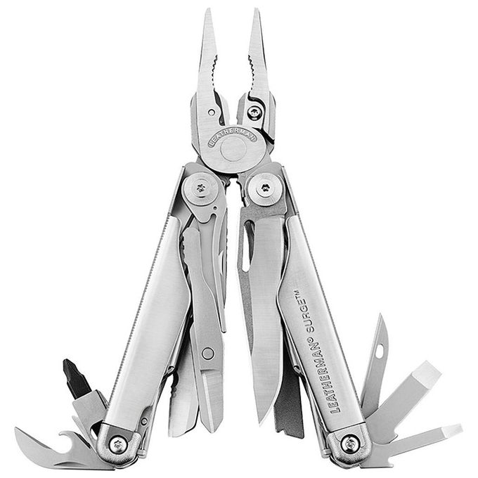 Leatherman Surge pinza multiuso Lavoro pesante 21 strumenti Acciaio inossidabile