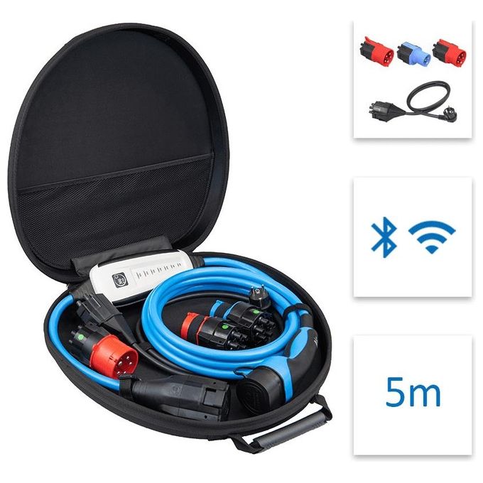 NRGkick Set Optimal Nero, Blu, Rosso