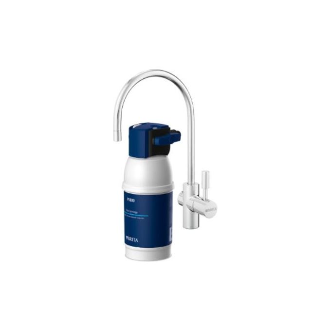 Image of Brita mypure P1 Filtro per acqua sotto il lavandino Blu, Bianco