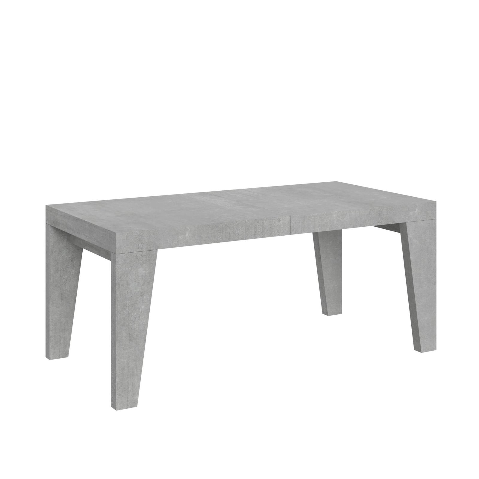 Tavolo da pranzo Allungabile - NAXY Dimensioni: 90x180/440, Colore: Cemento