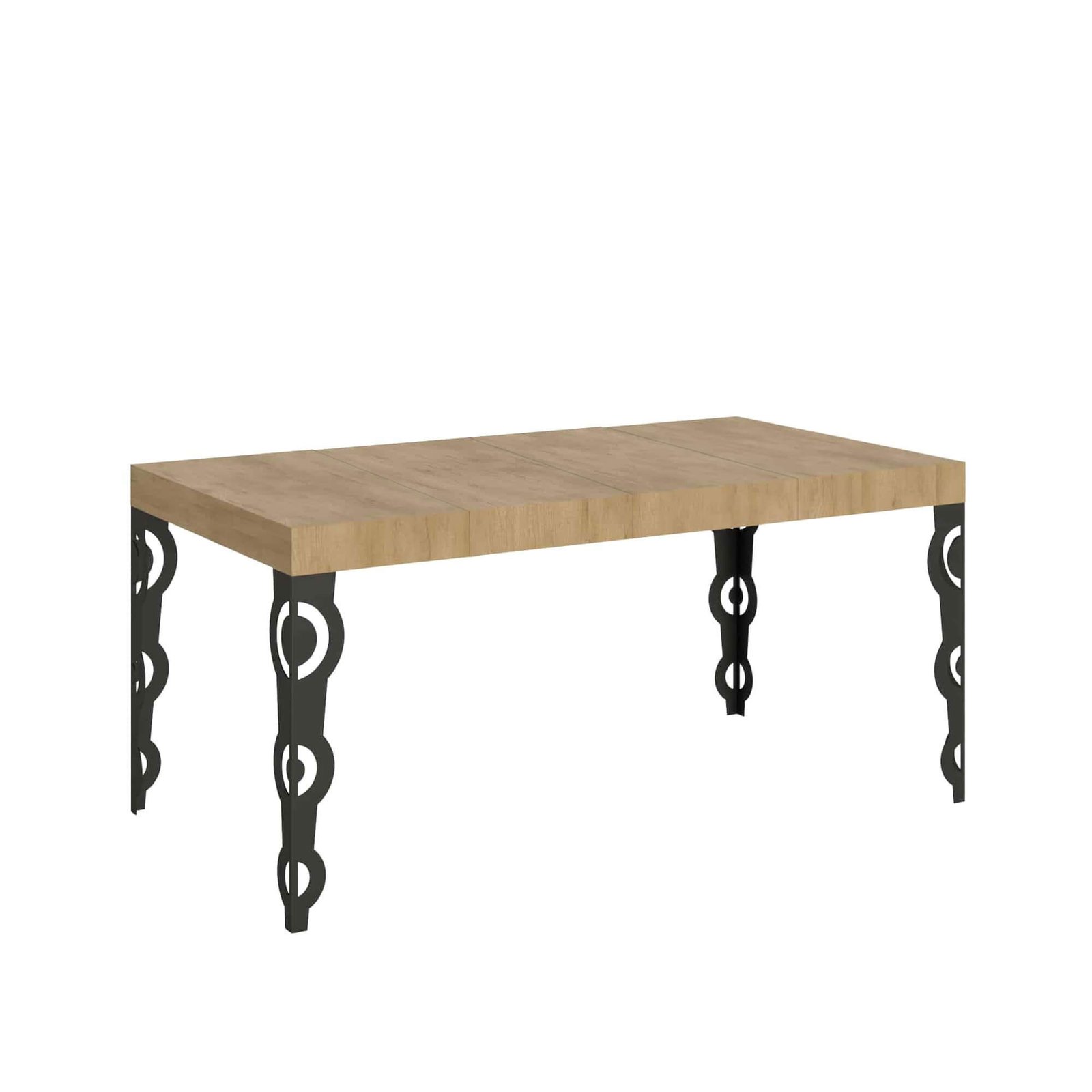Tavolo da pranzo Allungabile - KARAMAY PREMIUM Dimensioni: 90x130/234, Colore: Quercia Natura