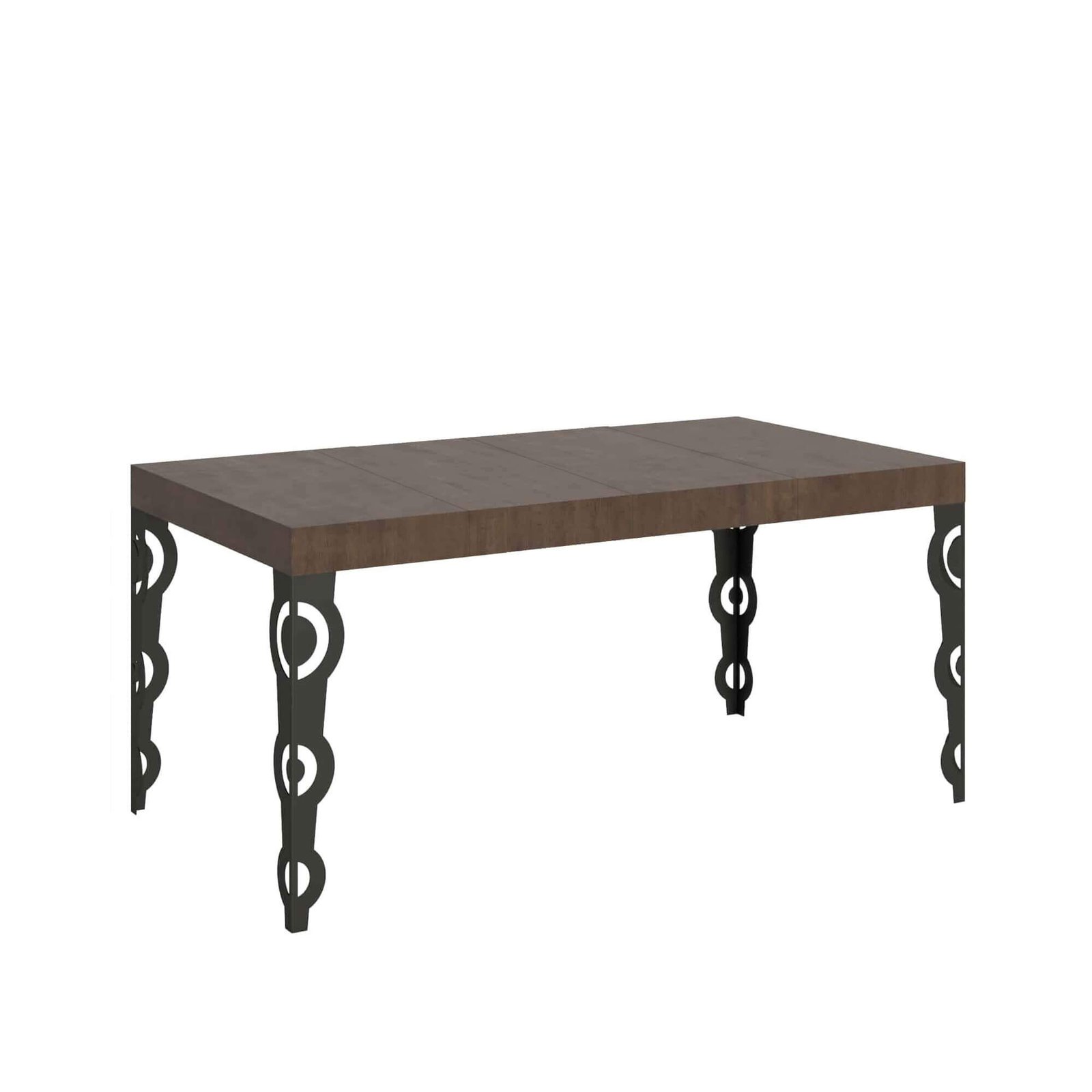 Tavolo da pranzo Allungabile - KARAMAY PREMIUM Colore: Noce, Dimensioni: 90x130/234