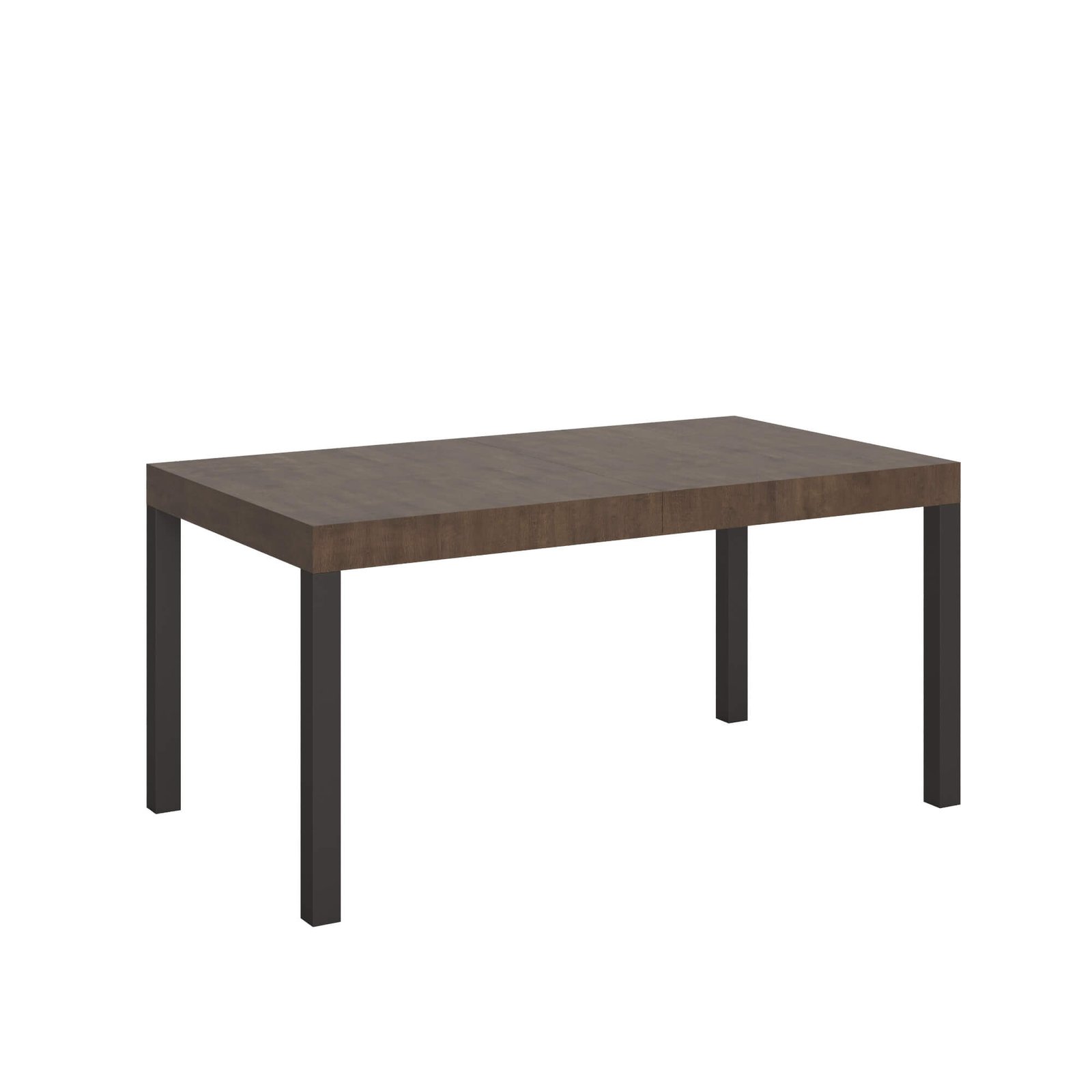 Tavolo da pranzo Allungabile - EVERYDAY Dimensioni: 90x160/420, Colore: Noce, Bordo: In tinta