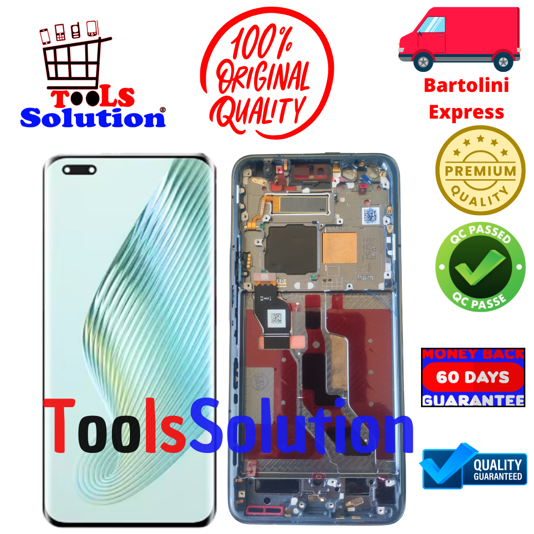 LCD FÜR HONOR MAGIC 5 PRO OLED-DISPLAY ORIGINAL MIT GARANTIERTEM SCHWARZEM RAHMEN