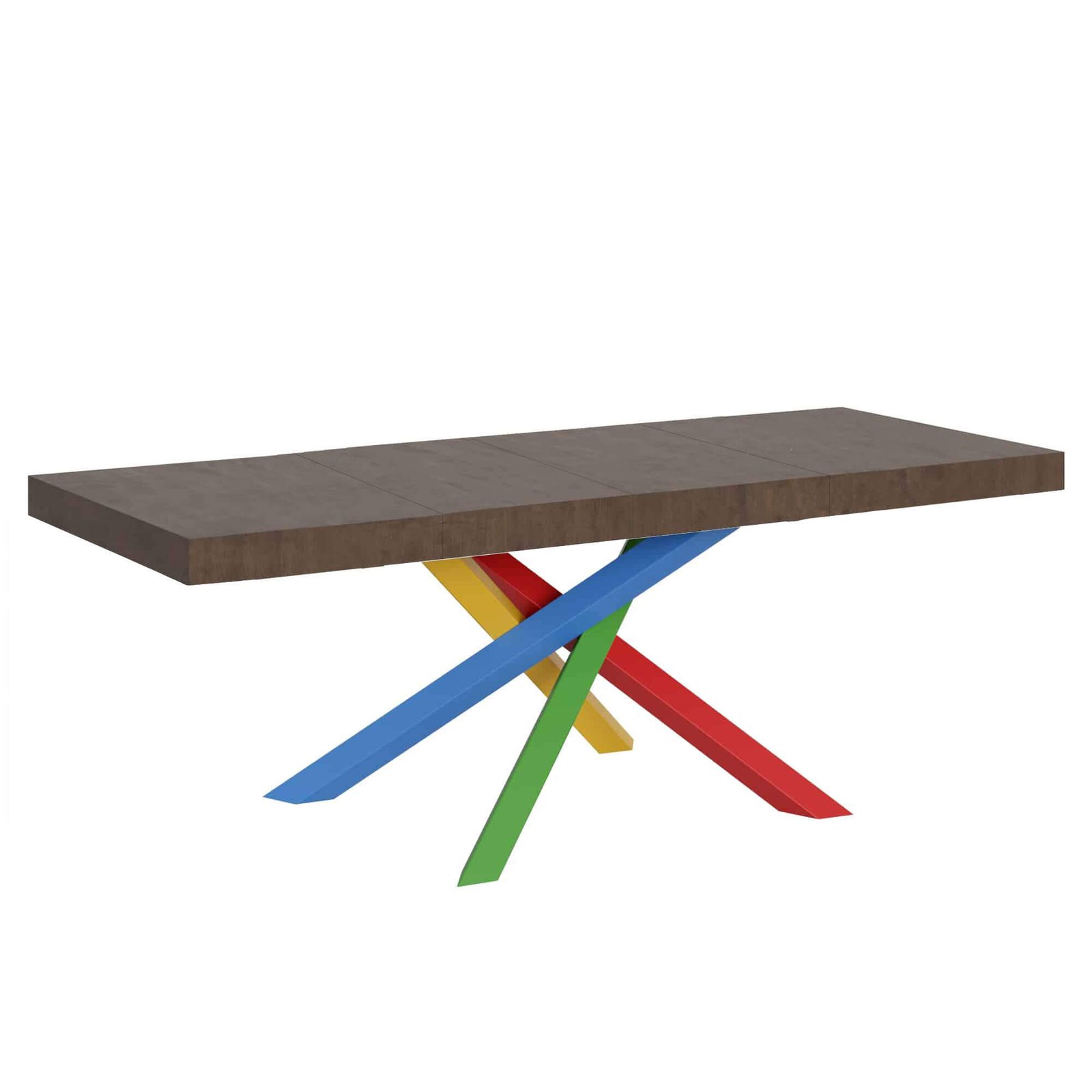 Tavolo da pranzo Allungabile - VOLANTIS PREMIUM Telaio: 4/B, Dimensioni: 180x90/284, Colore: Noce