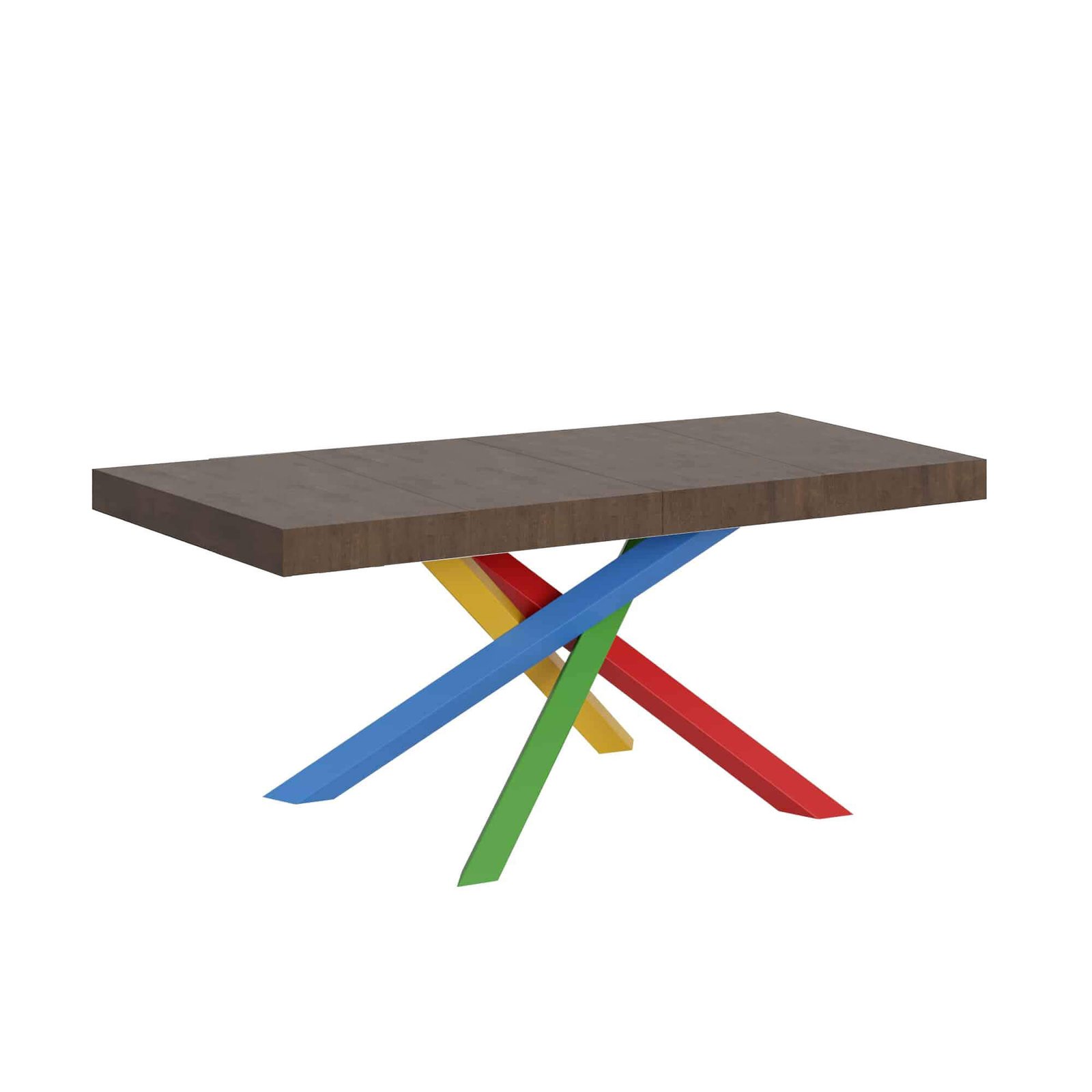 Tavolo da pranzo Allungabile - VOLANTIS PREMIUM Telaio: 4/B, Dimensioni: 130x90/234, Colore: Noce