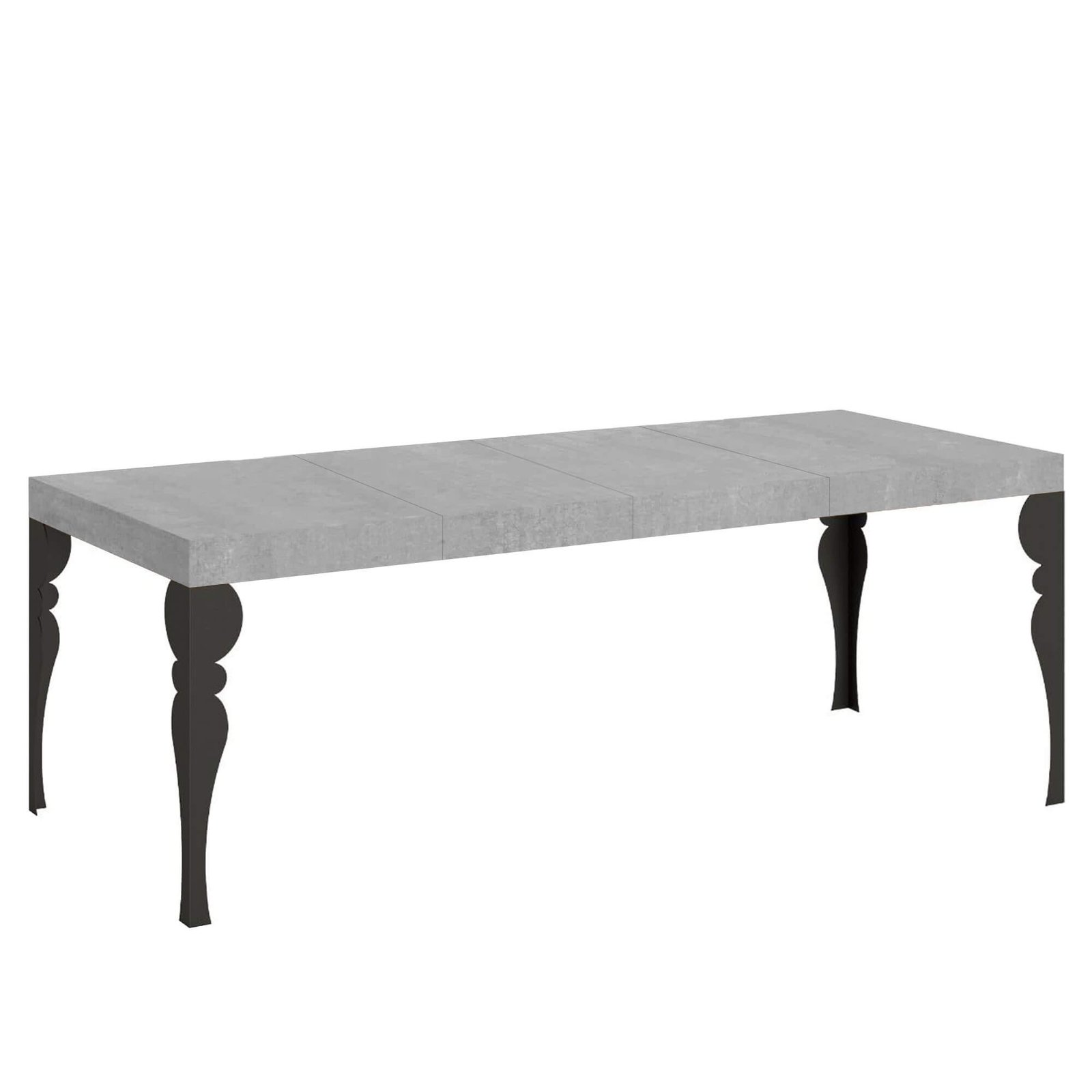 Consolle allungabile - PAXON PREMIUM Colore: Cemento, Dimensioni: 200x90/304