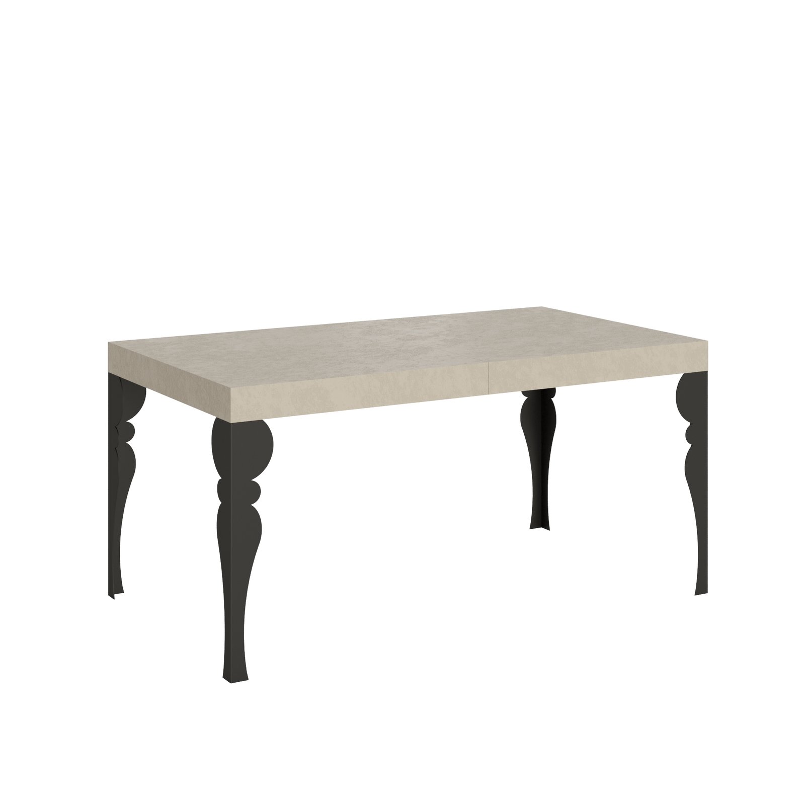 Consolle allungabile - PAXON Bordo: In tinta, Colore: Cashmere, Dimensioni: 160x80/244