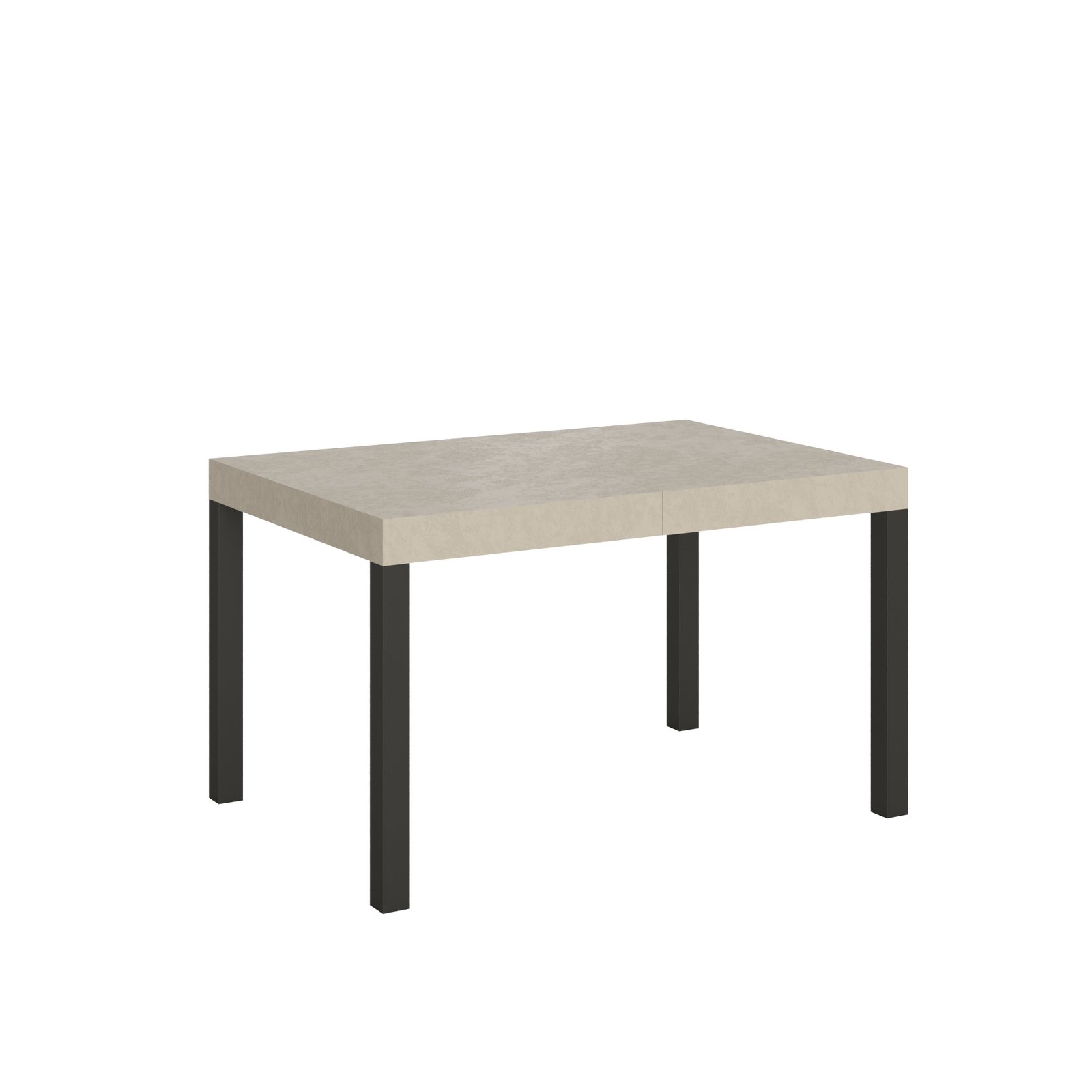 Tavolo da pranzo Allungabile - EVERYDAY Colore: Cashmere, Bordo: In tinta, Dimensioni: 140x90/400
