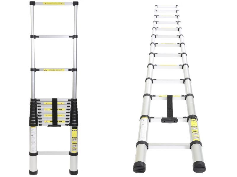 SCALA TELESCOPICA IN ALLUMINIO