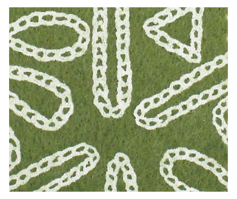 Tessuto Panno Lenci Pannolenci Cucito Creativo AZTECO Ricamo Etnico 50x80cm - Foto 19 di 21