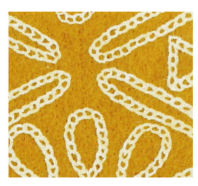 Tessuto Panno Lenci Pannolenci Cucito Creativo AZTECO Ricamo Etnico 50x80cm - Foto 9 di 21