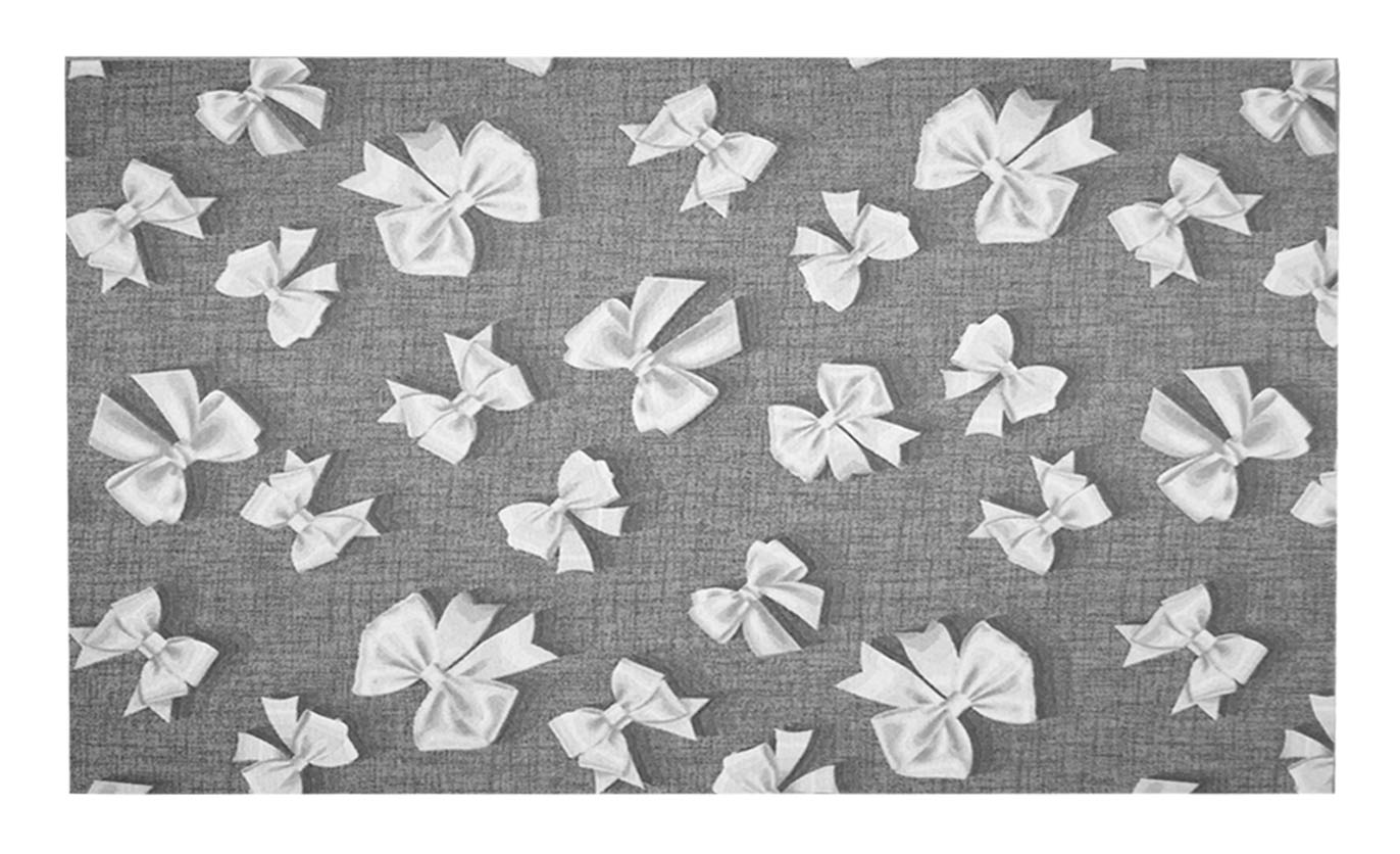 Grandfoulard TELO COPRITUTTO Copridivano Copriletto stampa 3d FIOCCHETTI Foulard - Foto 3 di 7