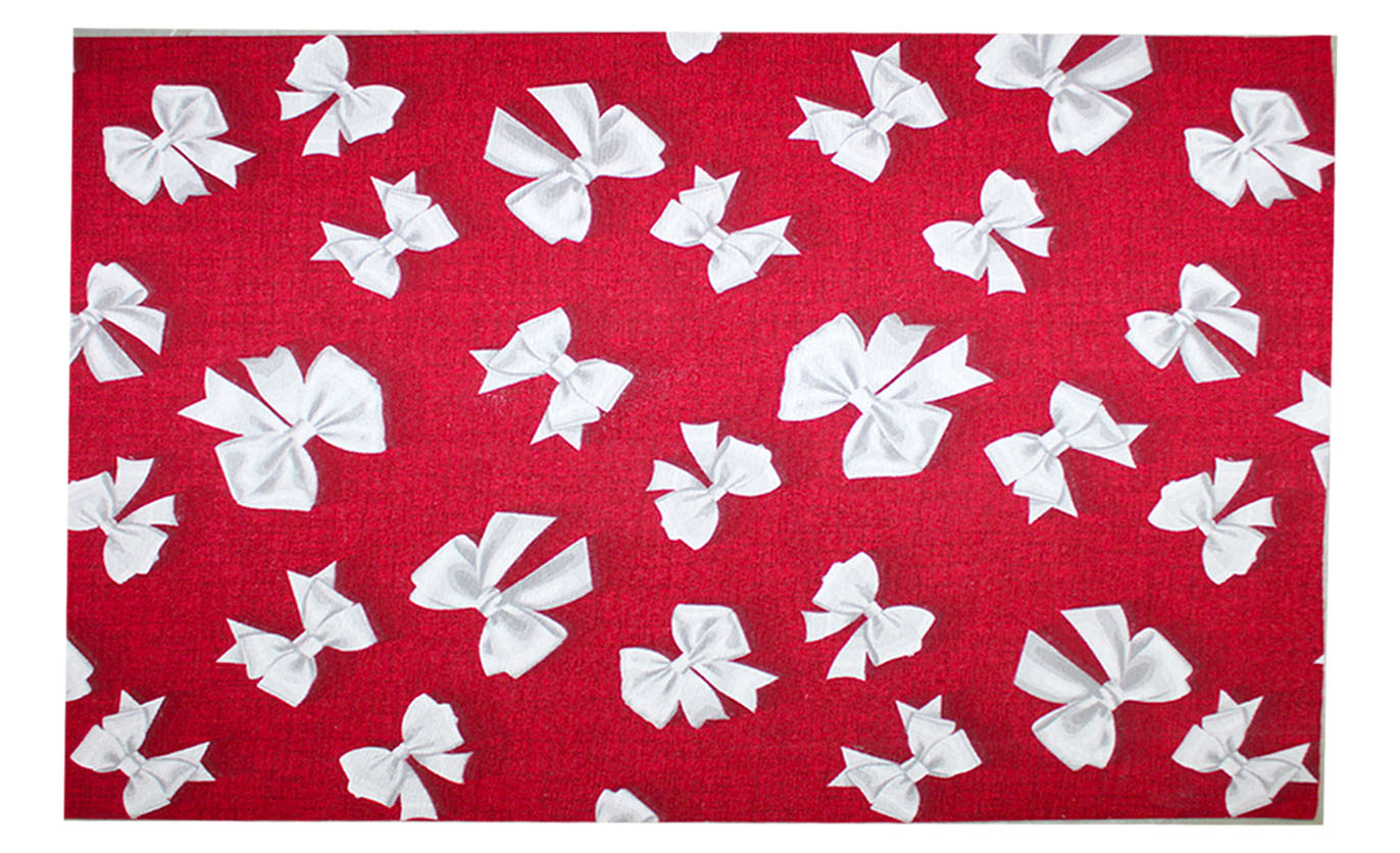 Grandfoulard TELO COPRITUTTO Copridivano Copriletto stampa 3d FIOCCHETTI Foulard - Foto 6 di 7