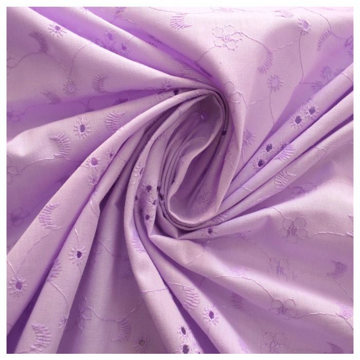 Tessuto Cotone Abbigliamento Pizzo SANGALLO SAN GALLO Vari Colori 50x140cm - Foto 20 di 25