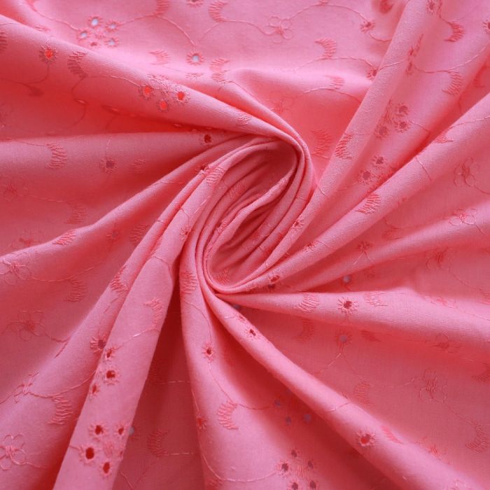 Tessuto Cotone Abbigliamento Pizzo SANGALLO SAN GALLO Vari Colori 50x140cm - Foto 23 di 25