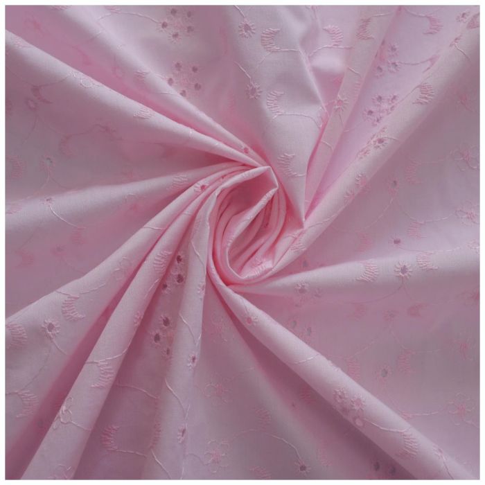 Tessuto Cotone Abbigliamento Pizzo SANGALLO SAN GALLO Vari Colori 50x140cm - Foto 10 di 25