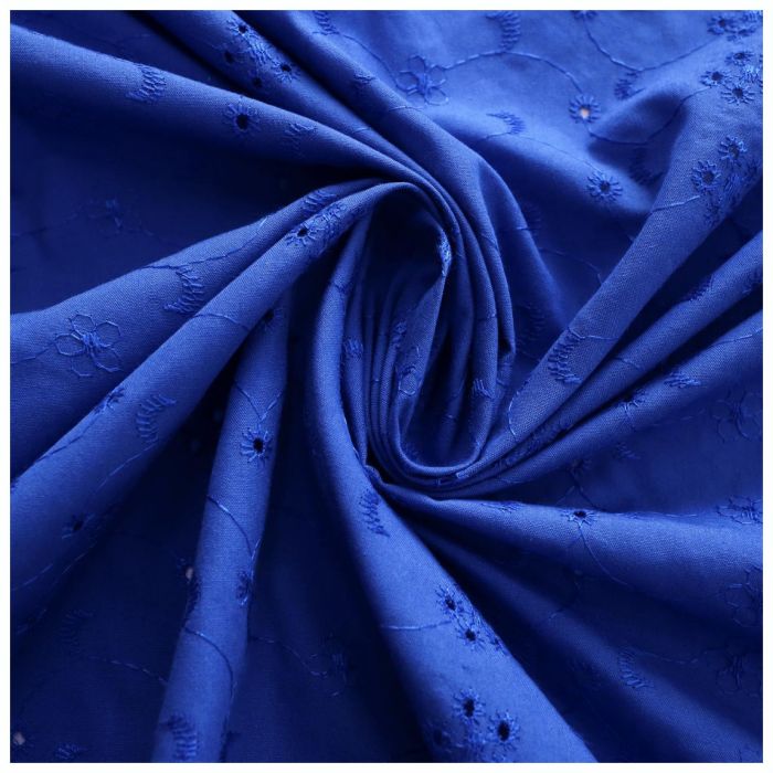 Tessuto Cotone Abbigliamento Pizzo SANGALLO SAN GALLO Vari Colori 50x140cm - Foto 18 di 25