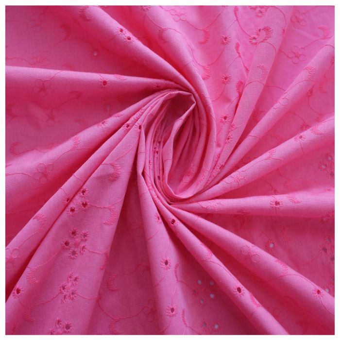 Tessuto Cotone Abbigliamento Pizzo SANGALLO SAN GALLO Vari Colori 50x140cm - Foto 19 di 25