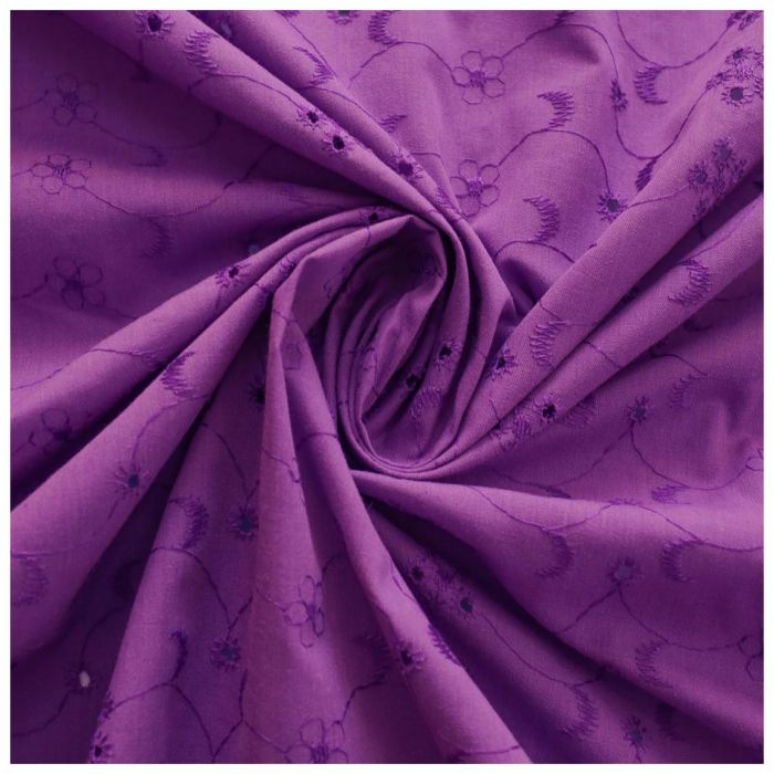 Tessuto Cotone Abbigliamento Pizzo SANGALLO SAN GALLO Vari Colori 50x140cm - Foto 15 di 25