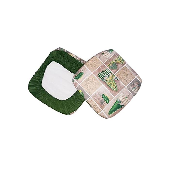 Cuscino Sedia Con Fascia Elastica Sfoderabile Coprisedia Imbottito Arredo Casa - Foto 14 di 27