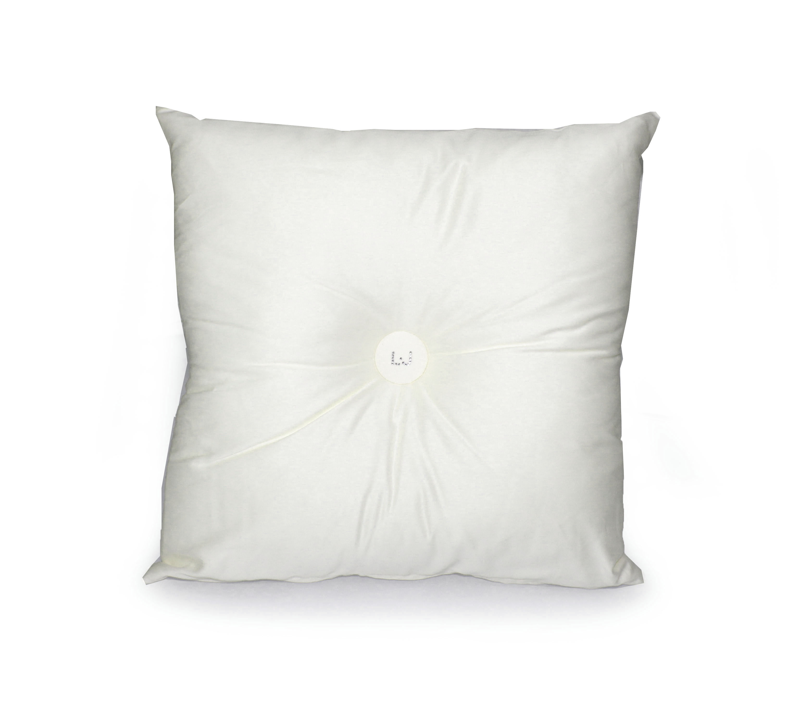 Cuscino Arredo Casa Rasatello LIUJO Bottone FITTED LIU JO Logo LJ Strass 40x40 - Foto 7 di 13