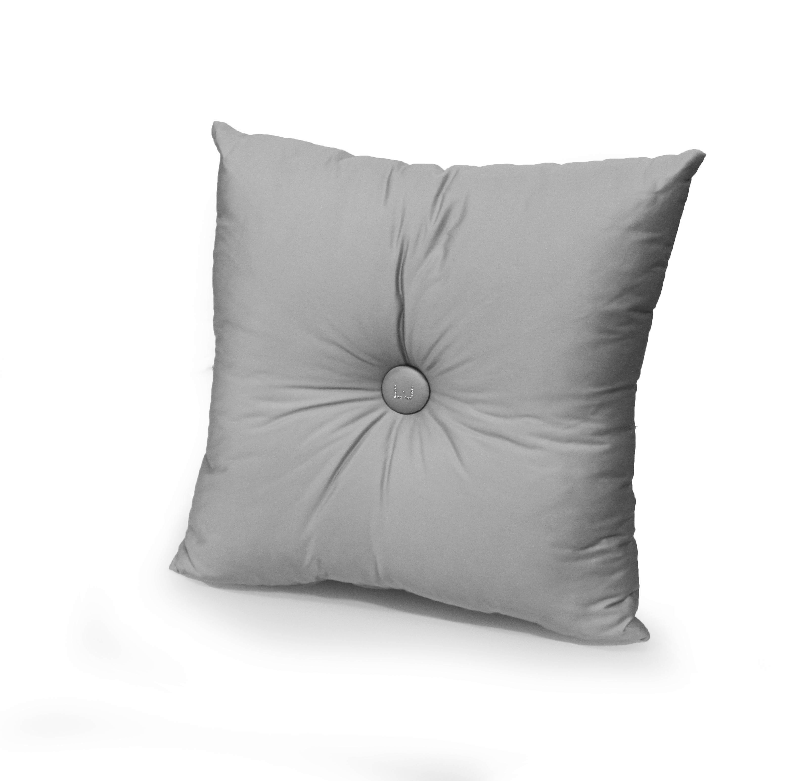 Cuscino Arredo Casa Rasatello LIUJO Bottone FITTED LIU JO Logo LJ Strass 40x40 - Foto 13 di 13