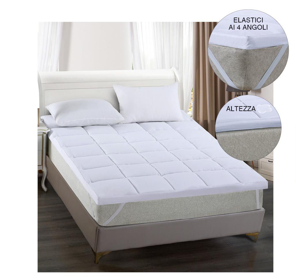 Materassino TOPPER Correttore ventes exceptionnelles Materasso Extra Confort B&B Hotellerie 250gsm