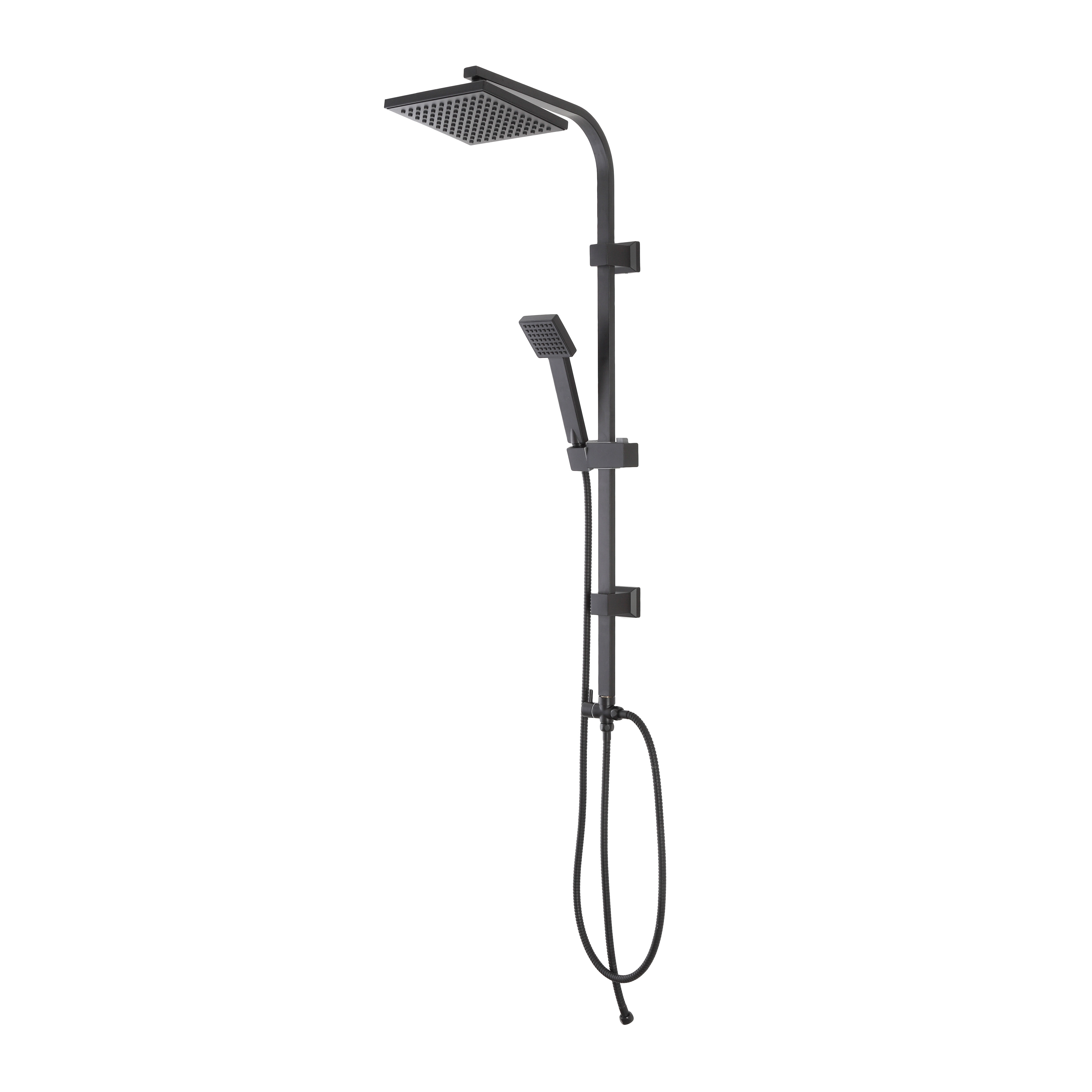 COLONNA DOCCIA PLATINUM H93CM QUADRA NERA