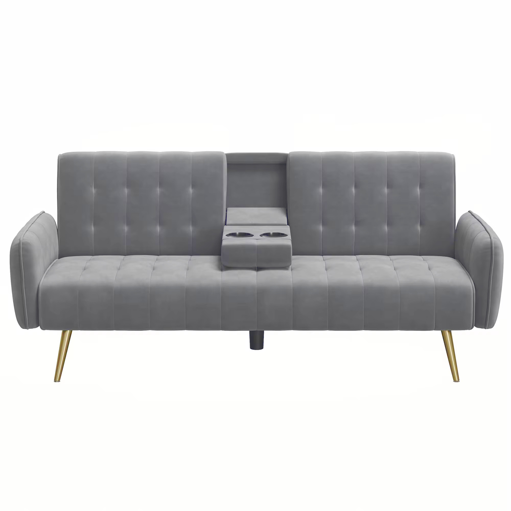 DIVANO NEW 196X81XH78CM GRIGIO IN TESSUTO