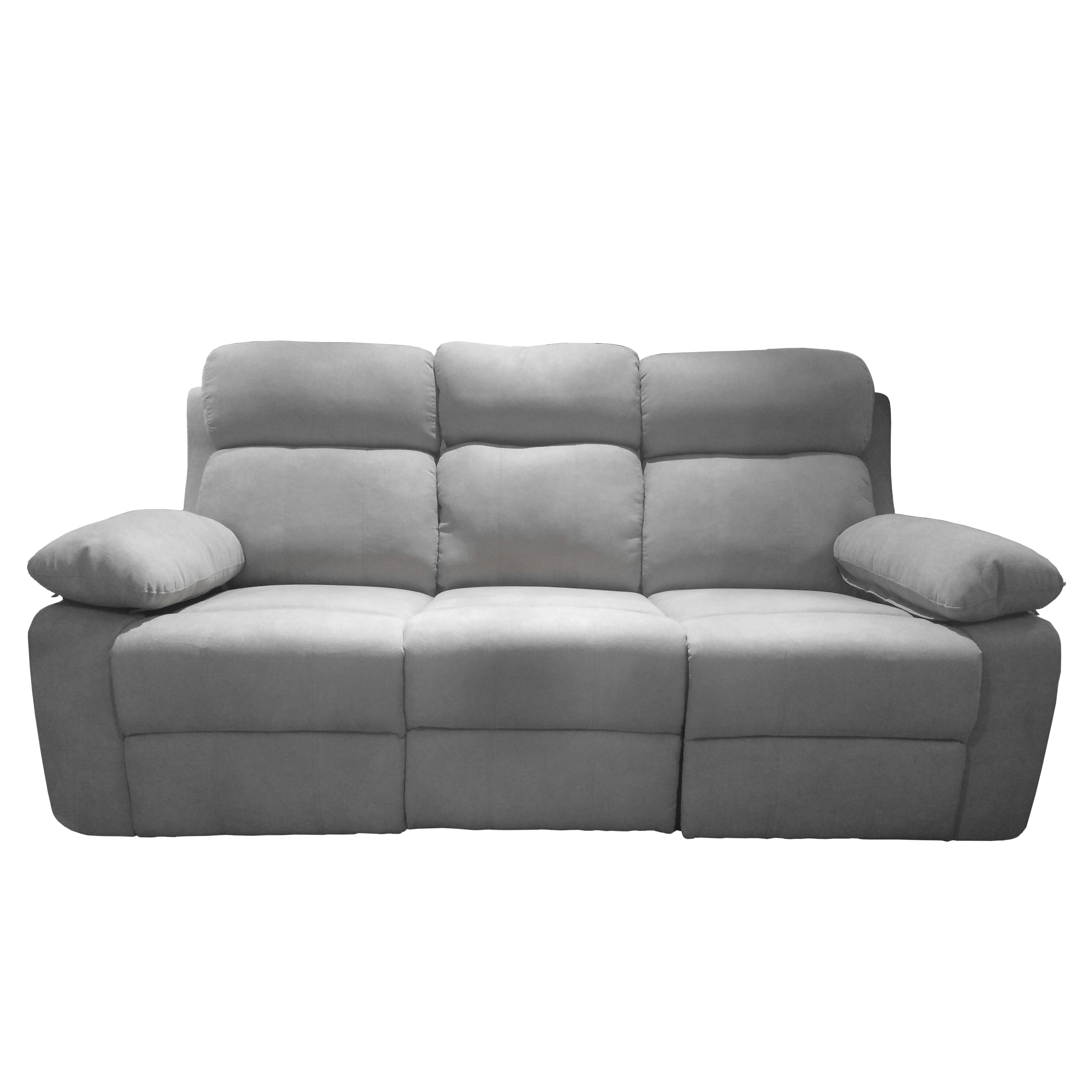 DIVANO RECLINER 3P NEW KEY 198X93XH101CM GRIGIO