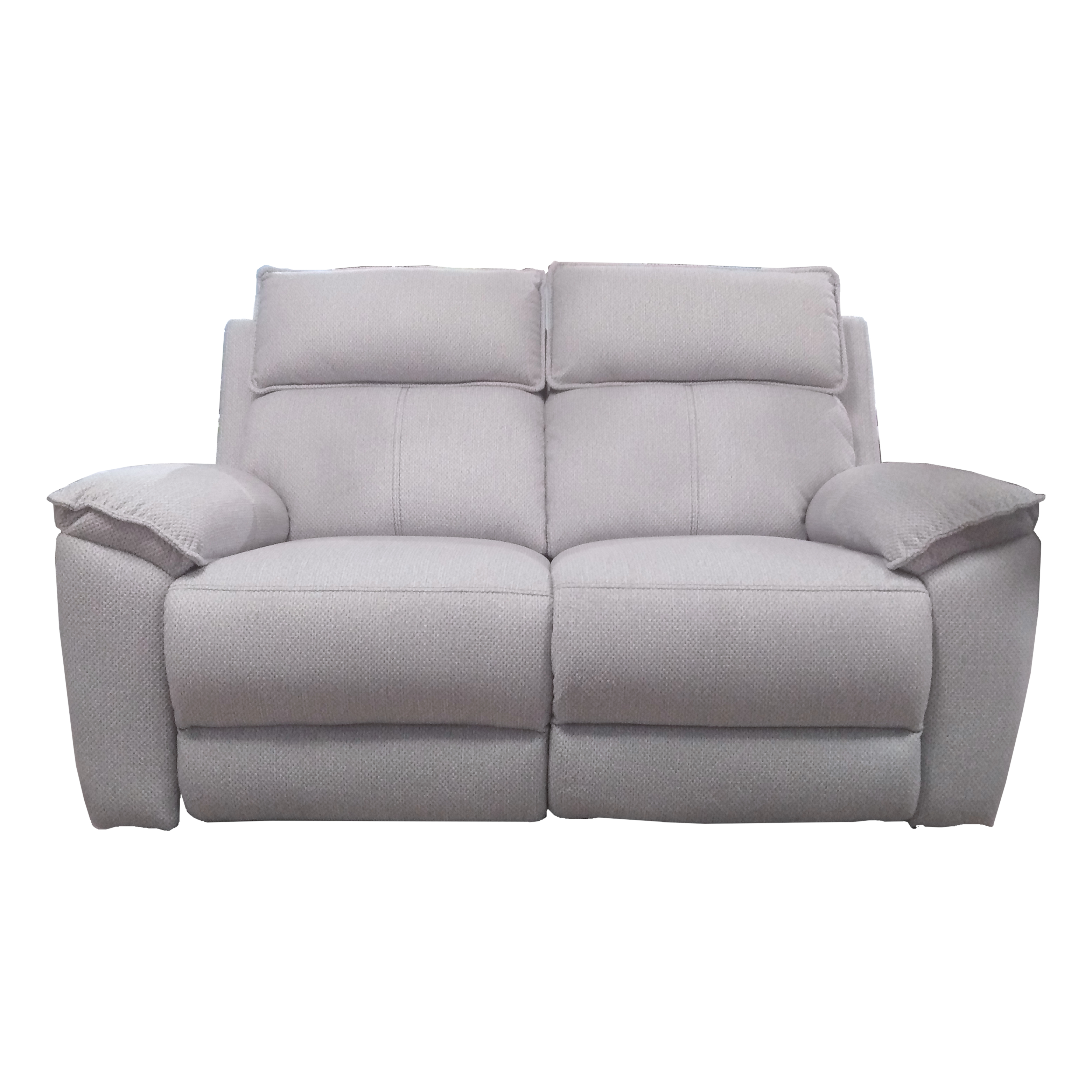 DIVANO RECLINER JASON 3P 214X98XH101CM GHIACCIO