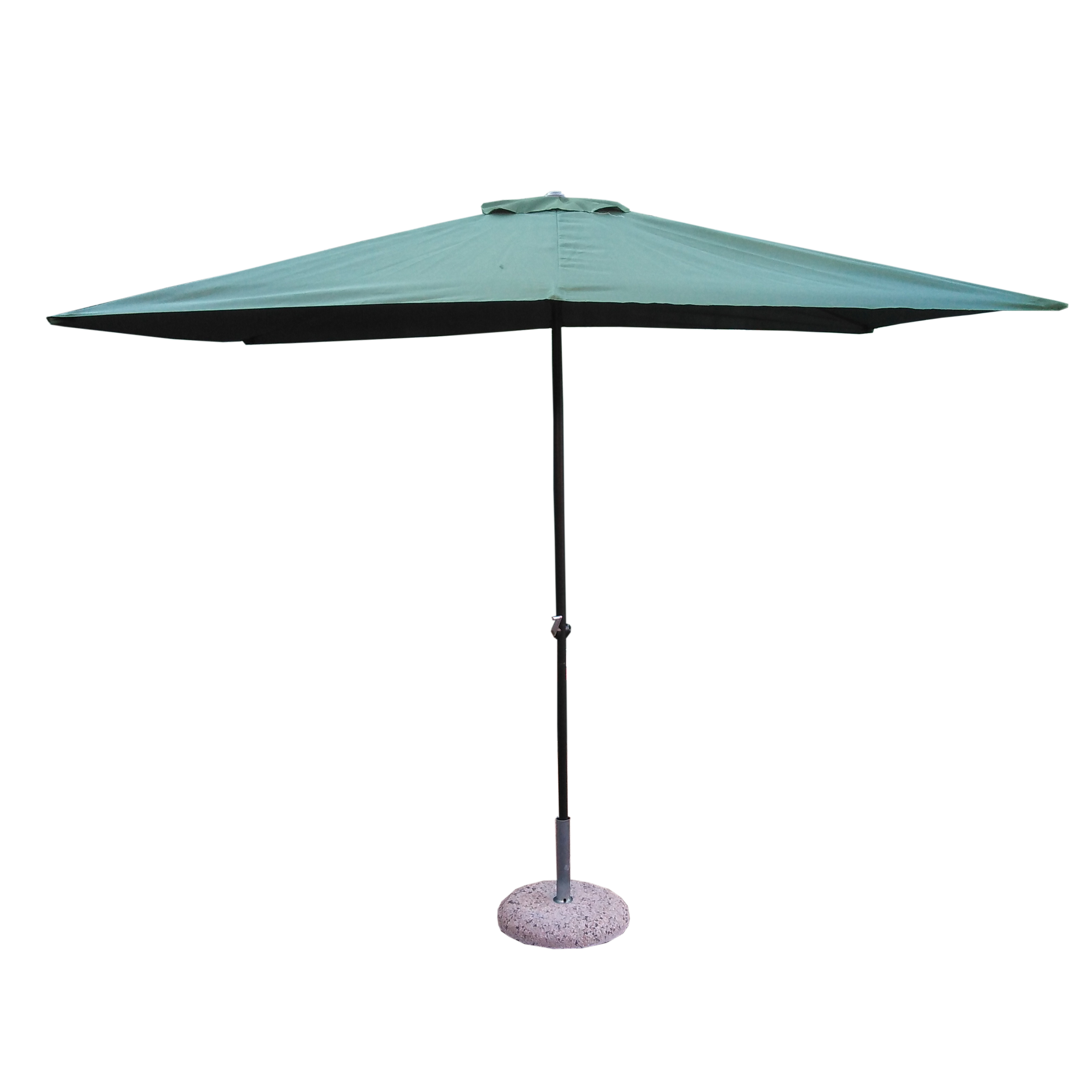 OMBRELLONE MARKET MT.2X3 STRUTTURA GRIGIA COPERTU