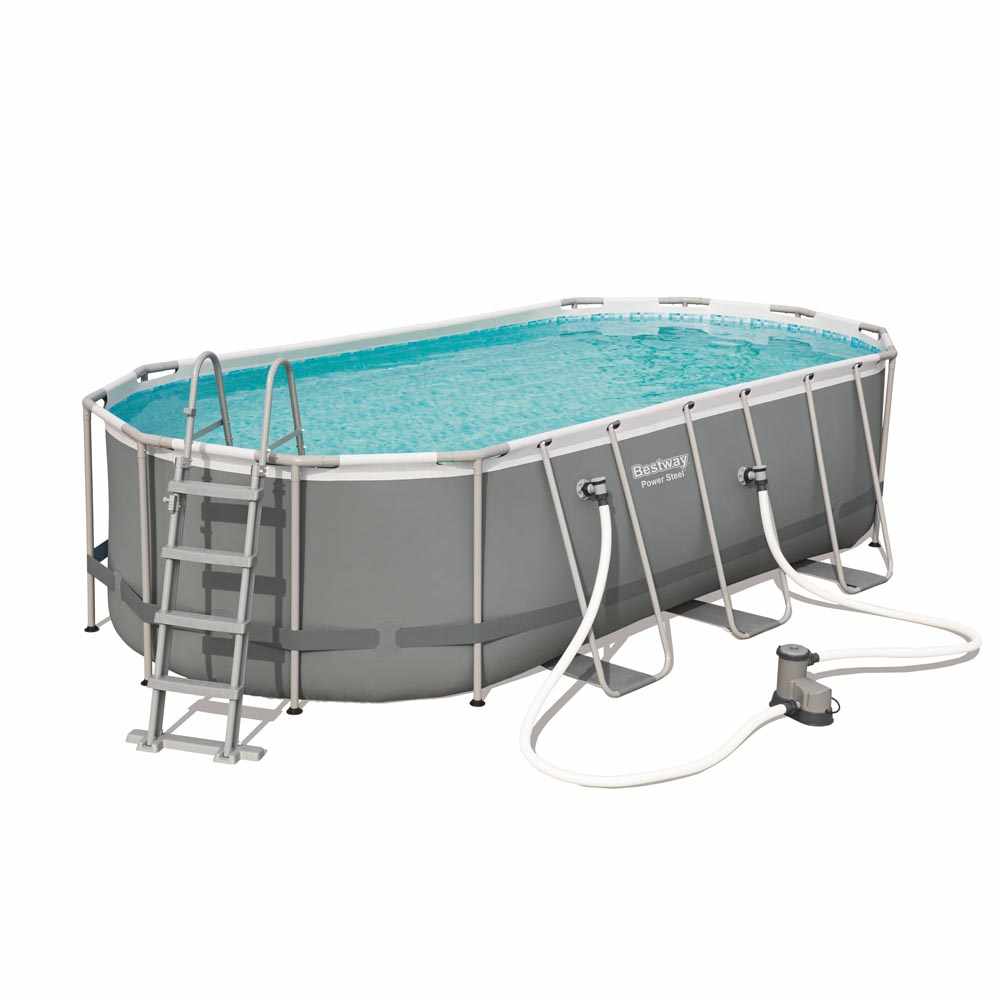 PISCINA POWER STEEL OVALE 549X274XH122CM 13430L