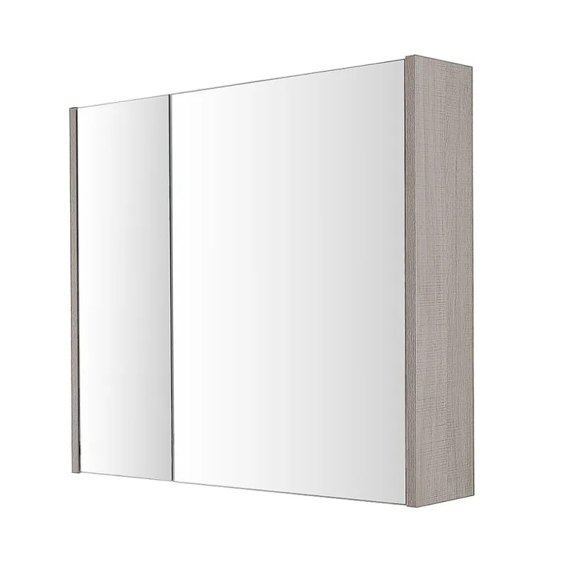 SPECCHIO CONTENITORE MONDO 80X16XH70CM ROVERE CHIA