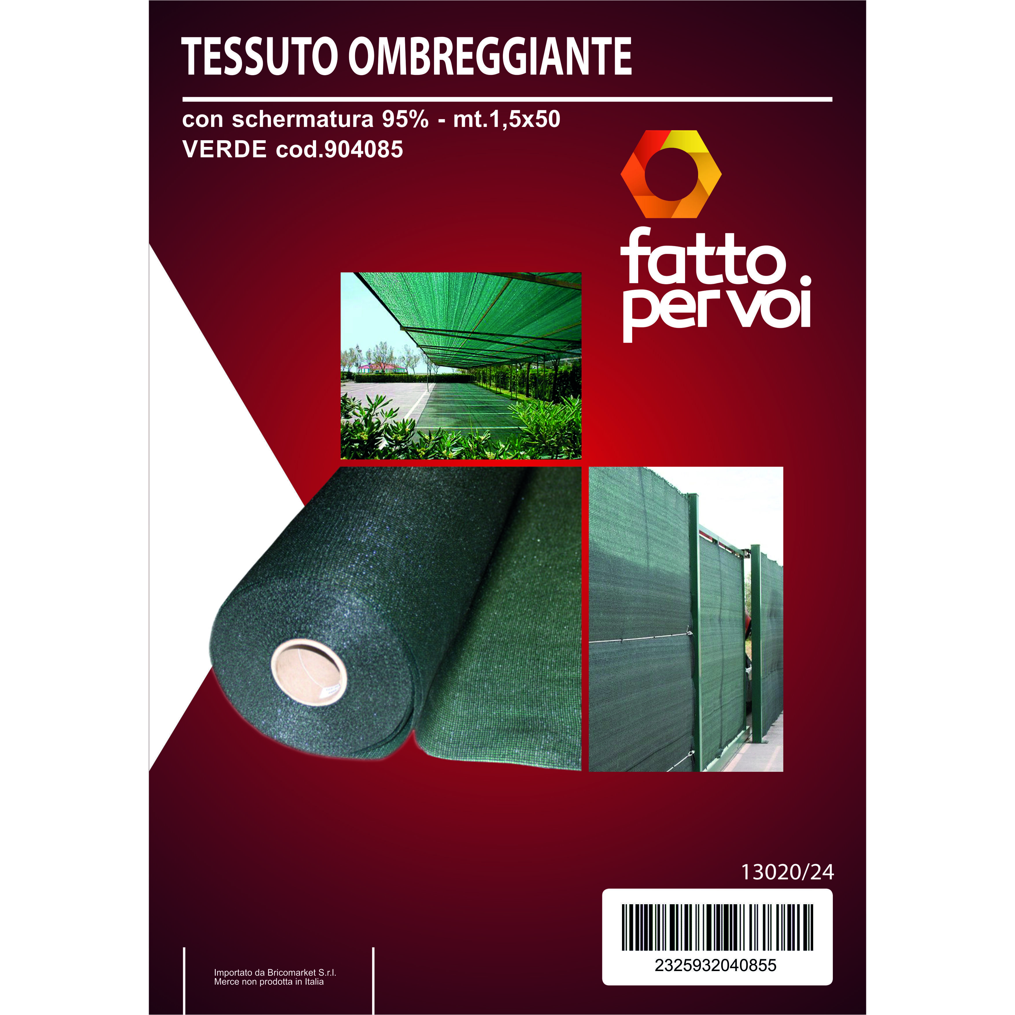 TESSUTO OMBREGGIANTE 80GR. MT.1.5X50