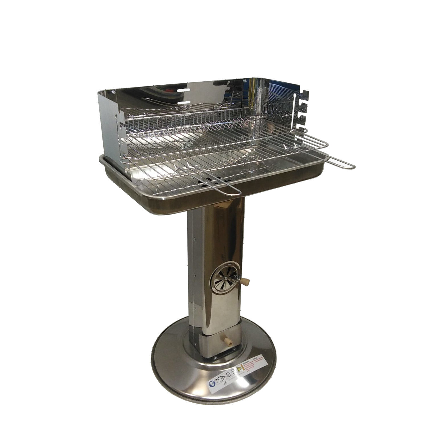 BARBECUE ECUADOR 58X39XH88CM A CARBONELLA CROMATO