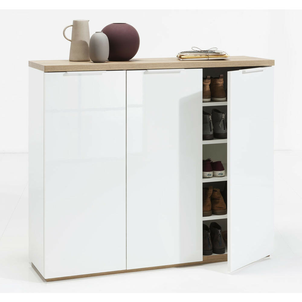 MOBILE BASSO MUNDI 120X35XH102CM BIANCO