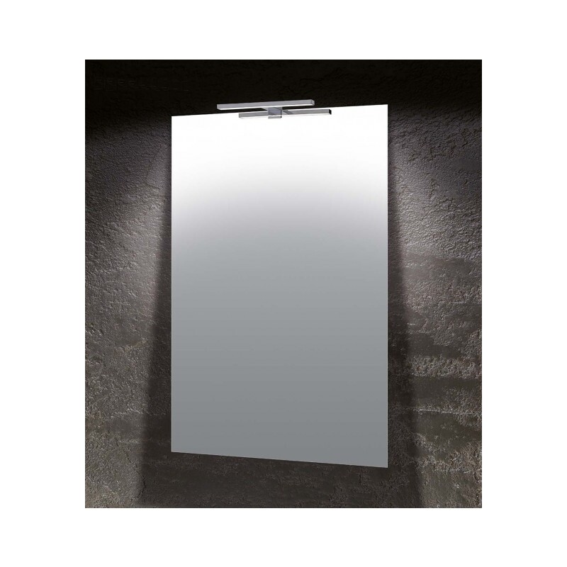 SPECCHIO LUCE A FILO 70X90CM CON LAMPADA LED 4W